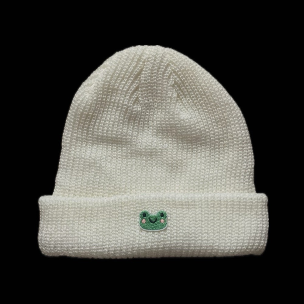 ARC1 | 2/$15 | hats | white frog beanie